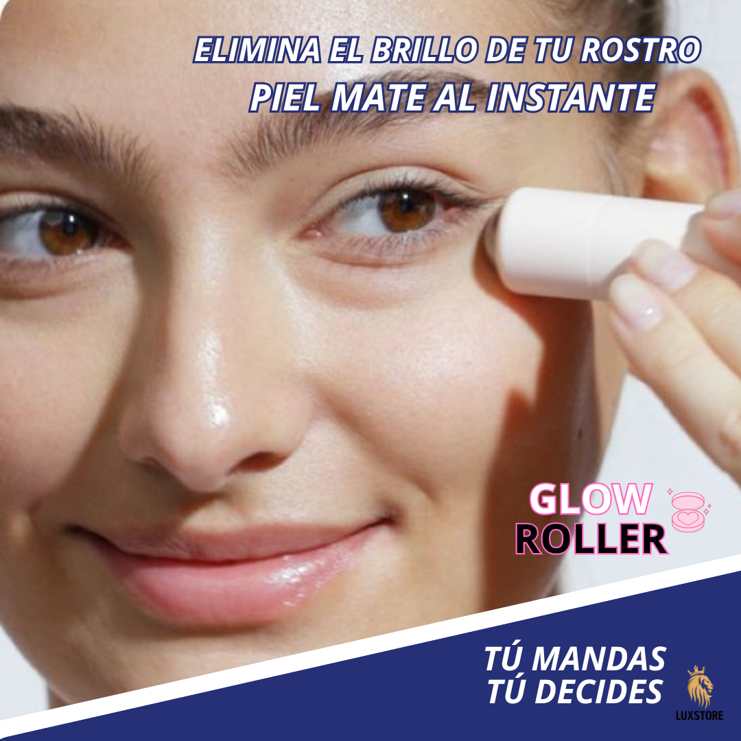 GlowRoller® Rodillo Absorbedor de Exceso de Grasa